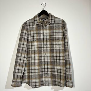 EUC Express Men's Plaid Button Down Shirt - MEDIUM